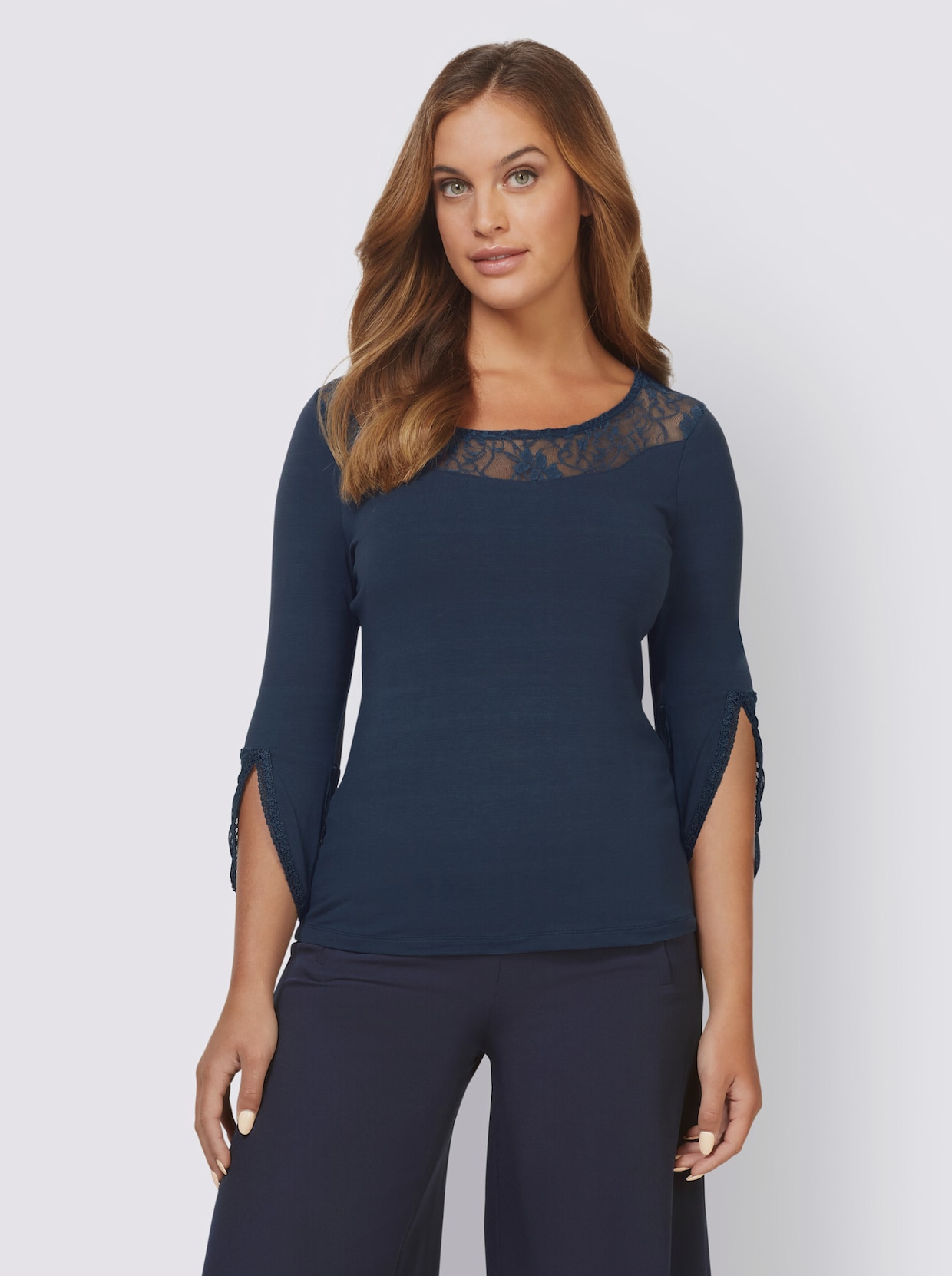 heine Shirt - dunkelblau