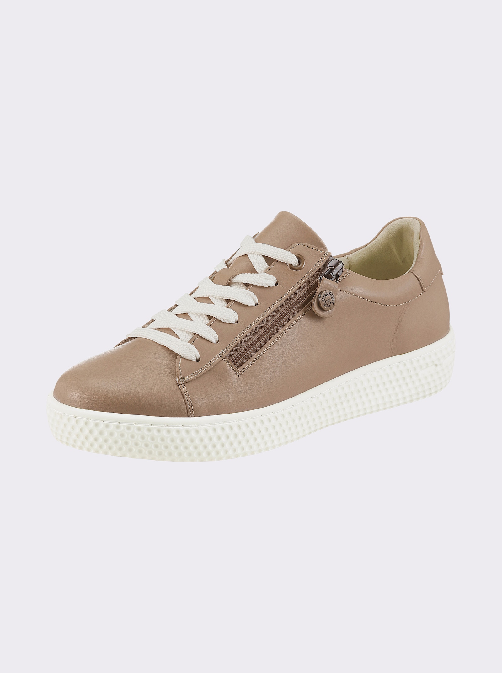 airsoft modern+ Sneaker mit Microfaser - taupe