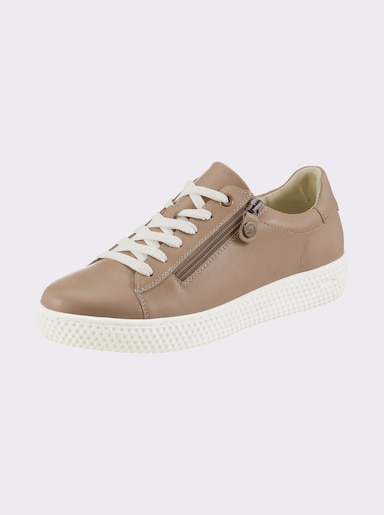 airsoft modern+ Sneaker mit Microfaser - taupe