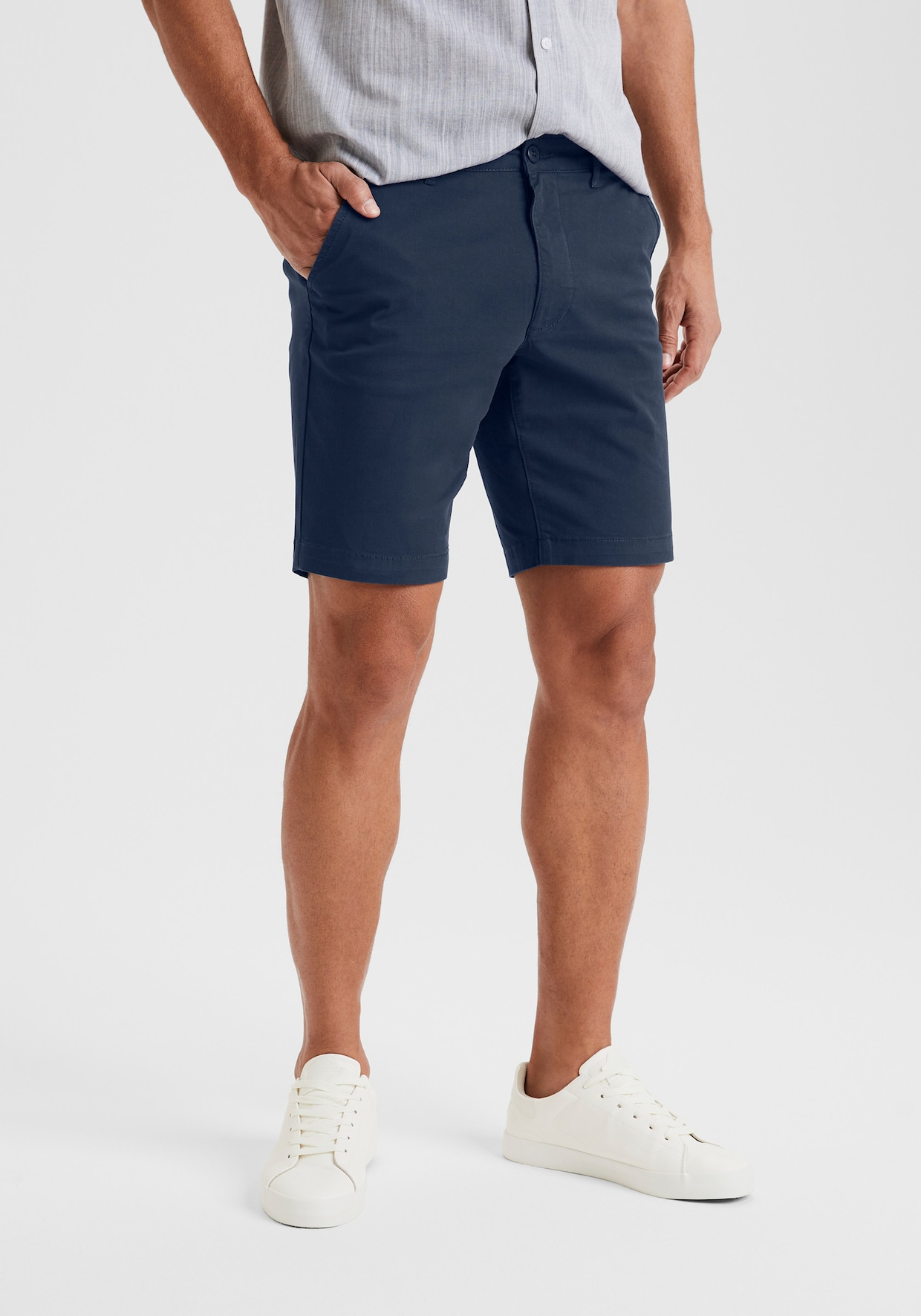 H.I.S Chinoshorts - navy