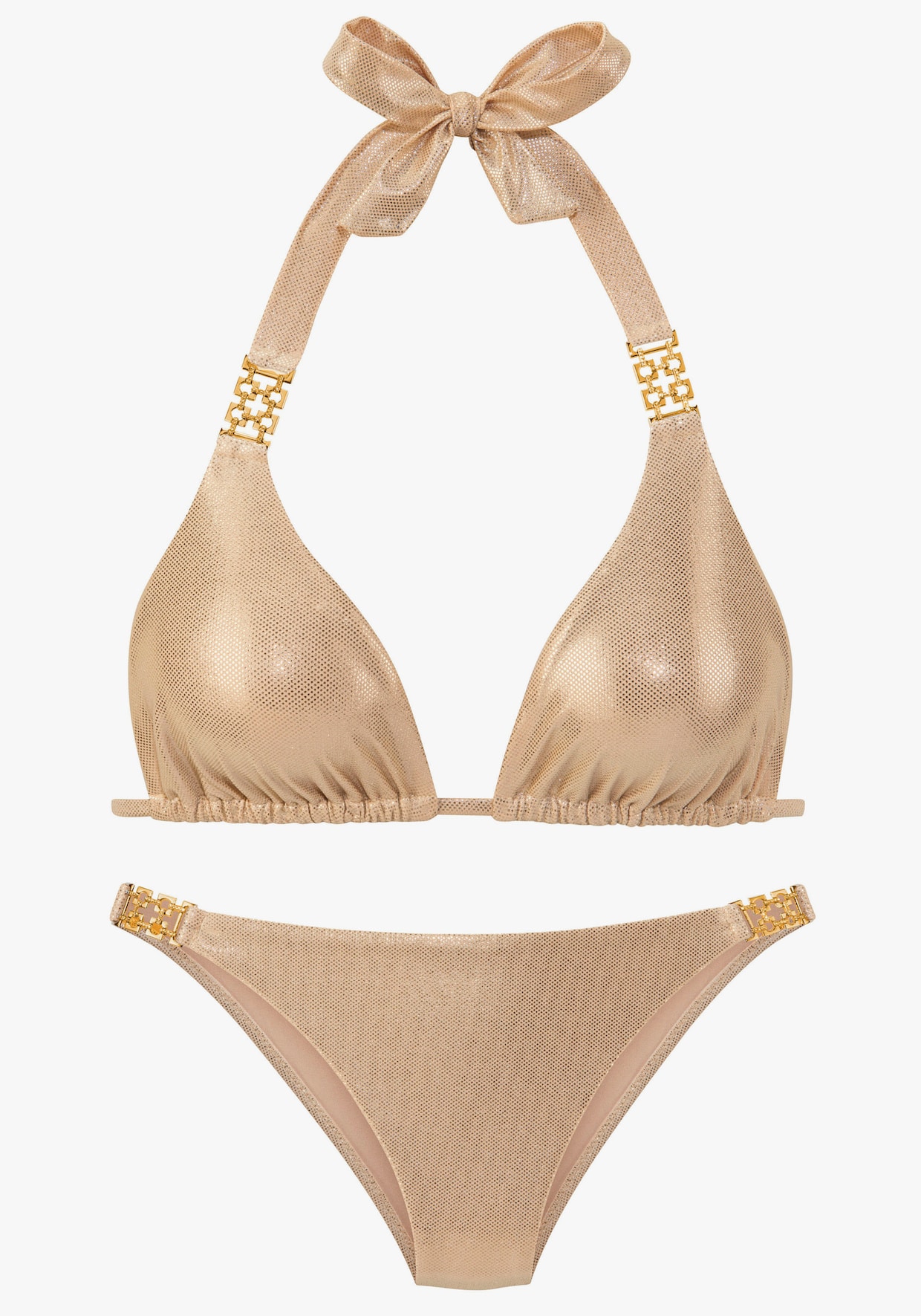 LASCANA Triangelbikini - goud