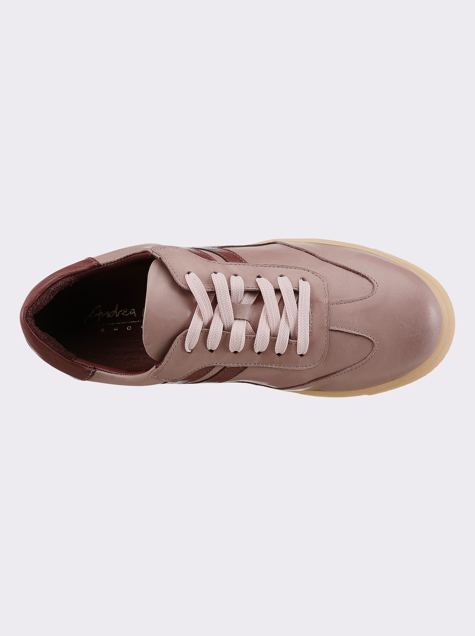 Andrea Conti Sneaker - mauve-bordeaux