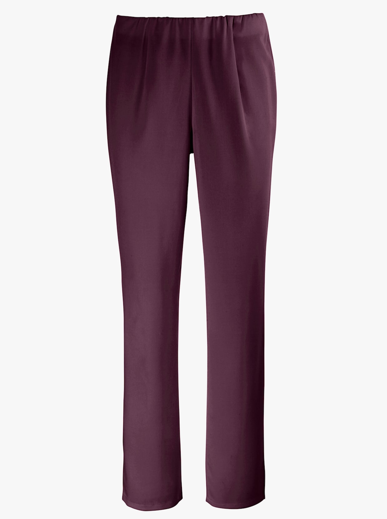 Pantalon extensible - bordeaux