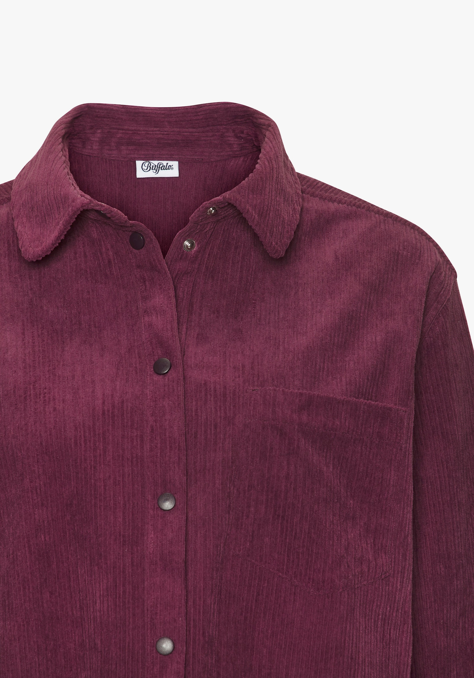 Buffalo Hemdbluse - aubergine