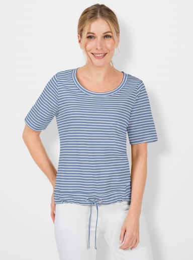 Gestreept shirt - bleu gestreept