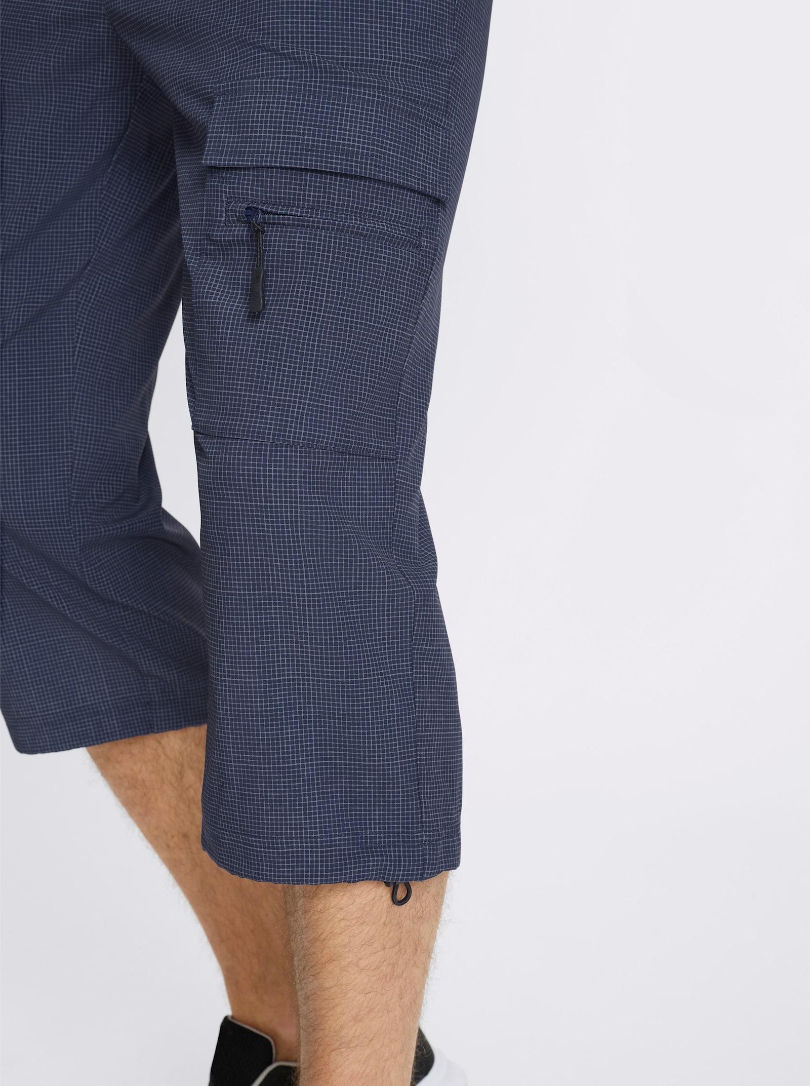 Catamaran Sports Funktionshose inklusive Gürtel - marine-gemustert