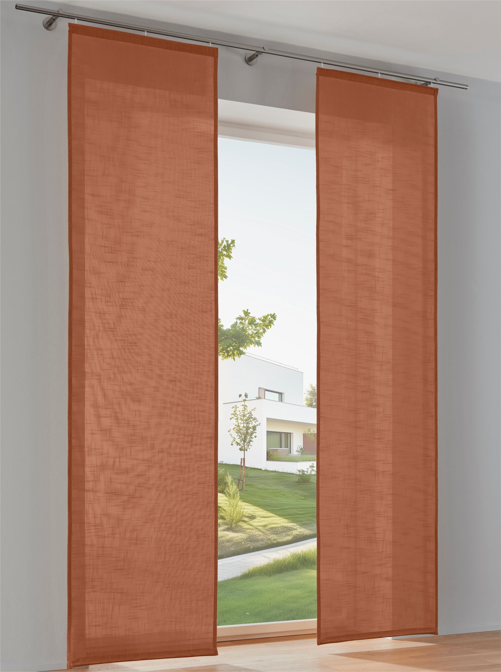 heine home Schiebevorhang - terracotta