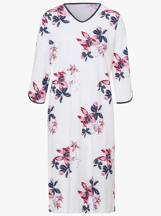 Nachthemd - ecru-bedruckt