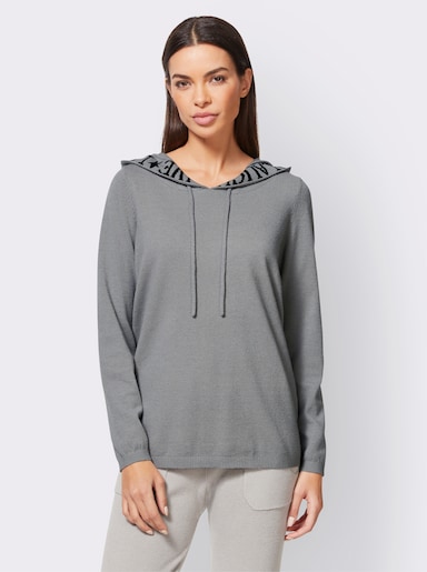 heine Pullover - steingrau-meliert