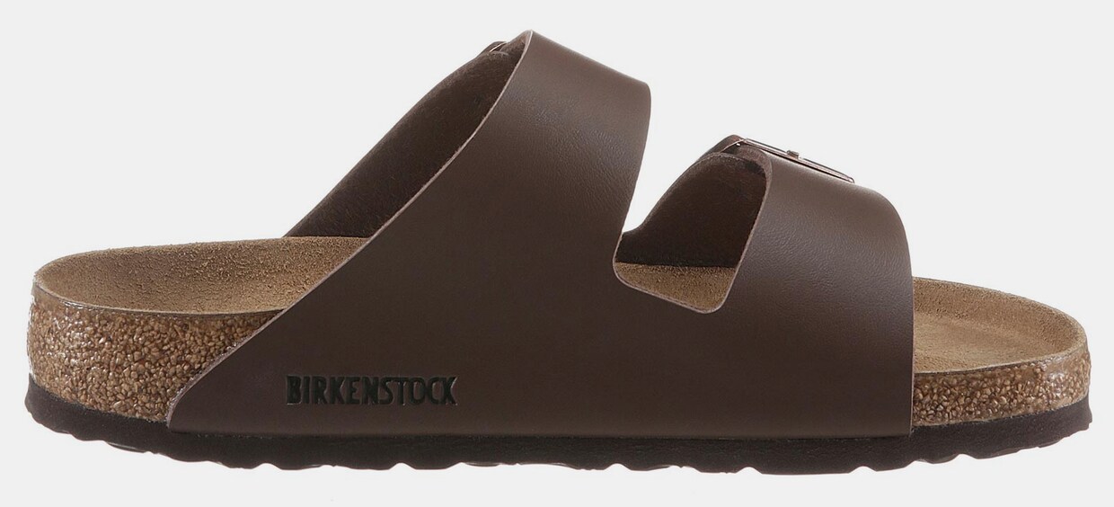 Birkenstock slippers - donkerbruin