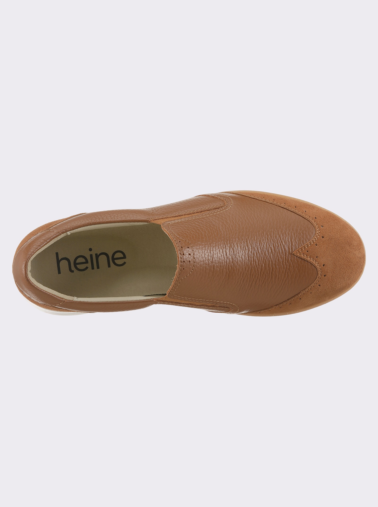 heine Slipper - cognac