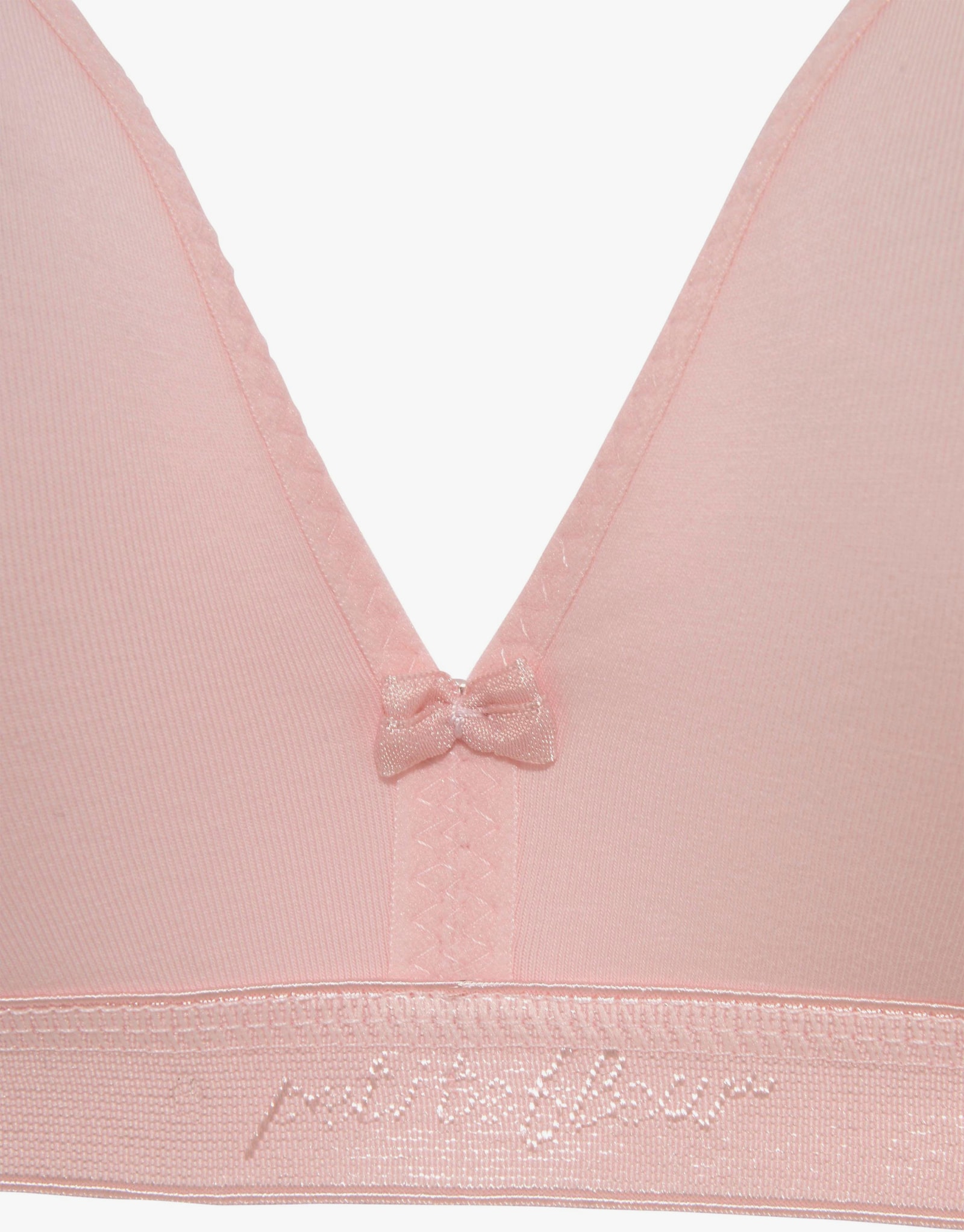 petite fleur Bralette-BH - 2xweiß+1xrosa