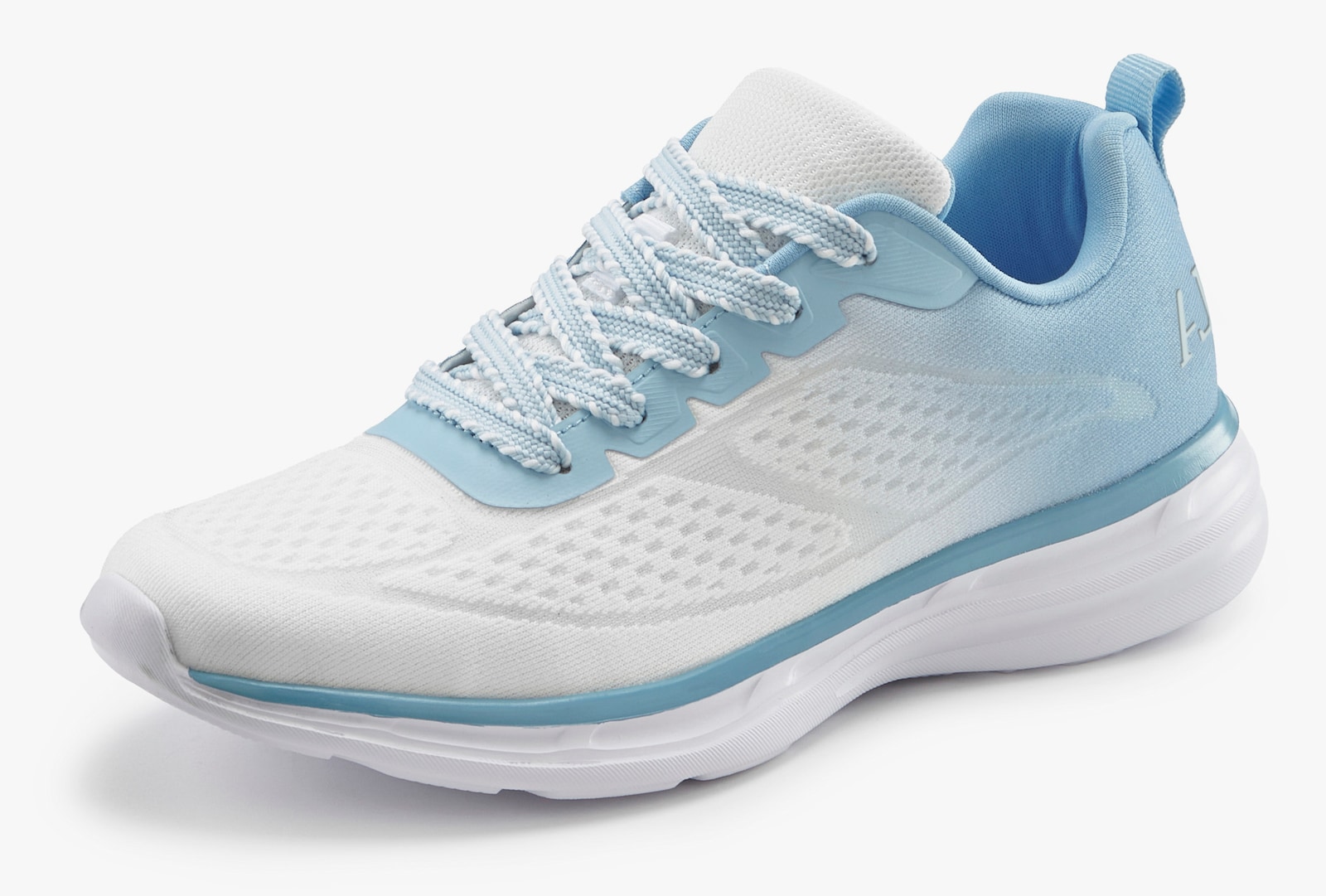 LASCANA Sneaker - weiß/hellblau
