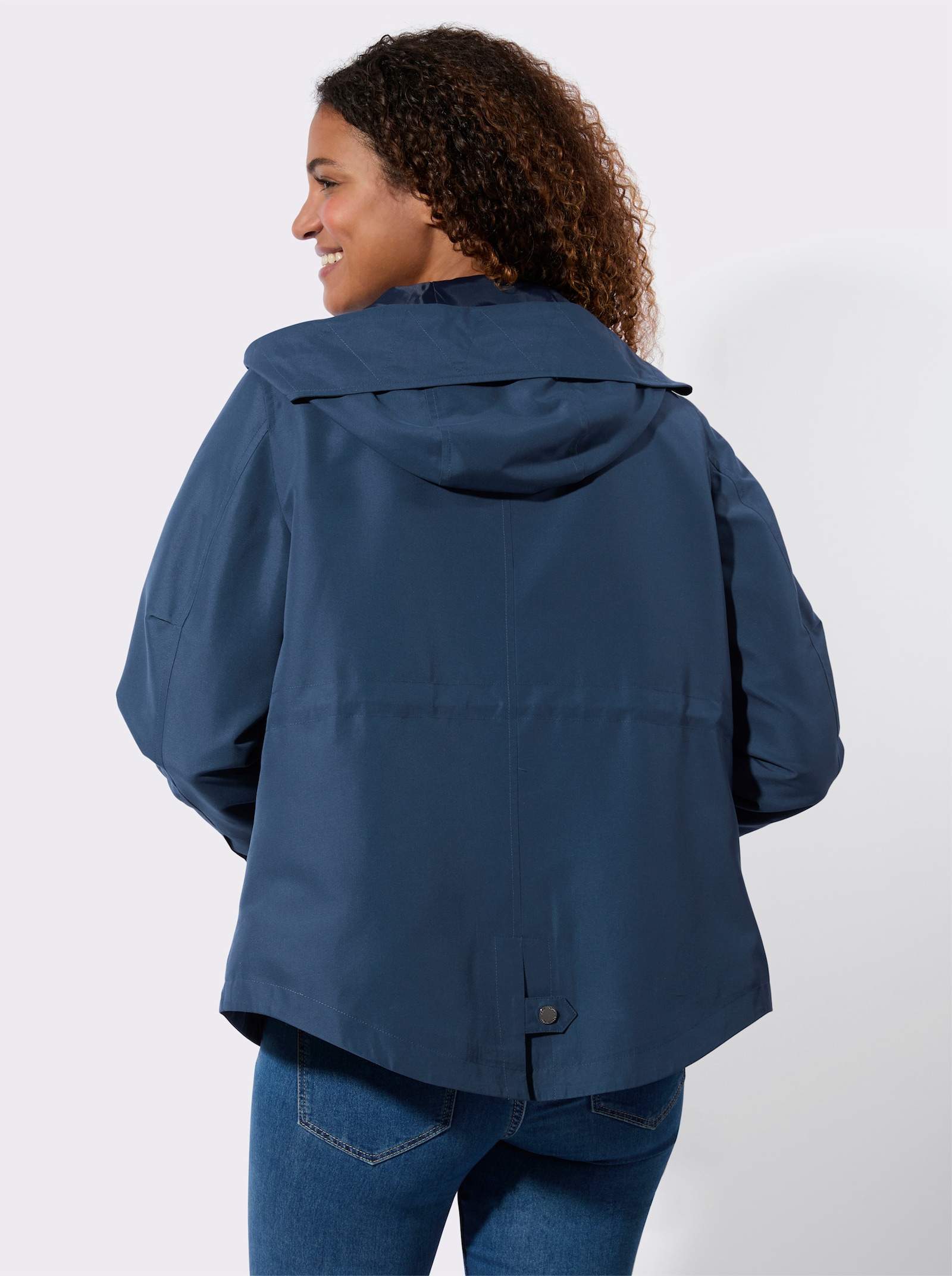 Jacke mit Gehschlitz hinten - dunkelblau