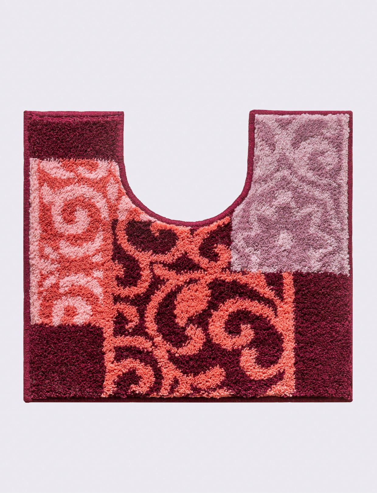 Grund Badmat - bordeaux/fuchsia