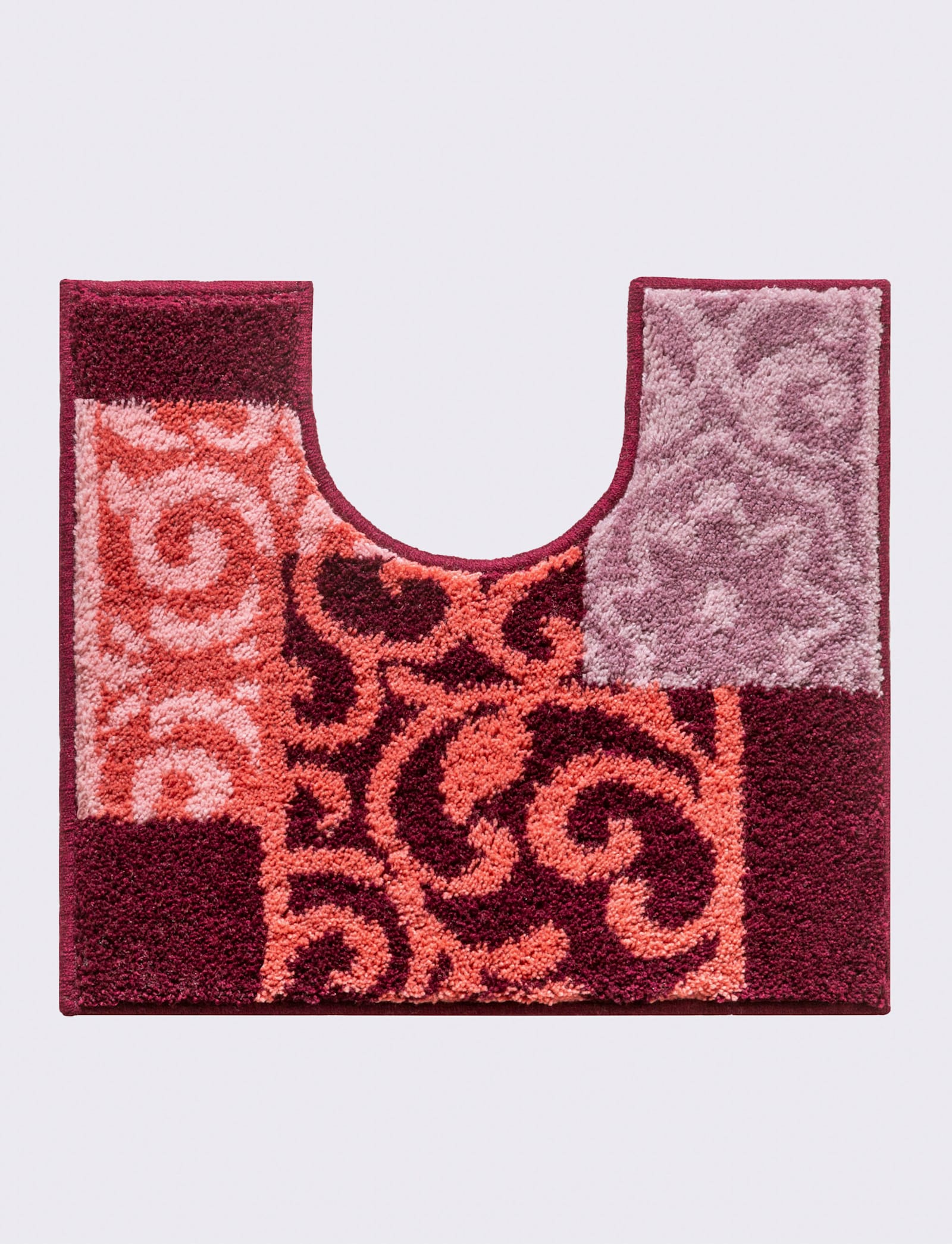 Grund Badmat - bordeaux/fuchsia