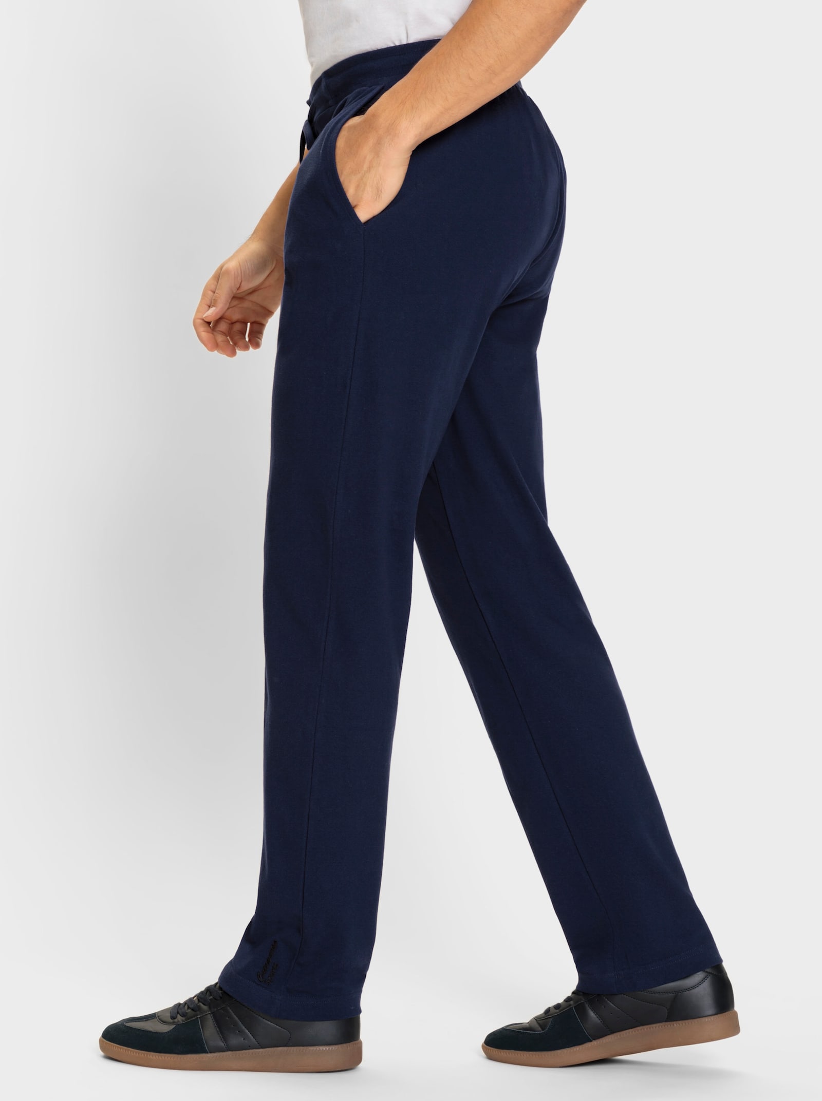 Catamaran Sports Vrijetijdsbroek met geribde comfortband - marine