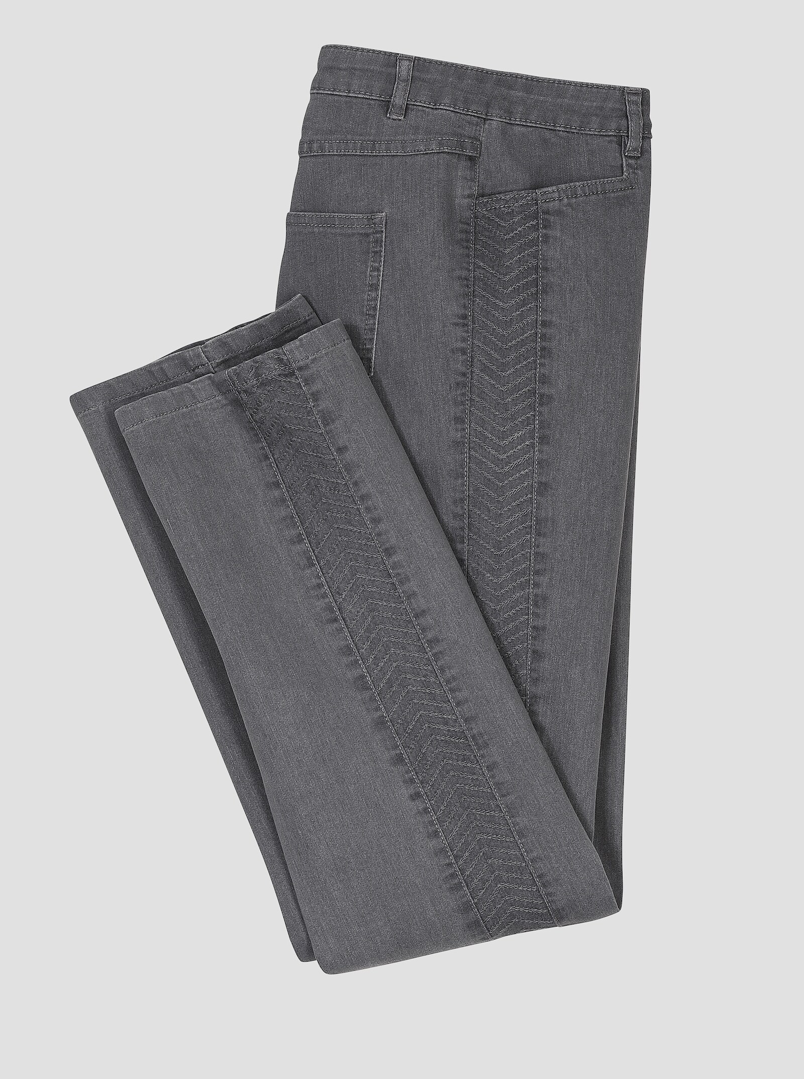 Jeans met naar voren geplaatste zijnaad - stone-grey-denim