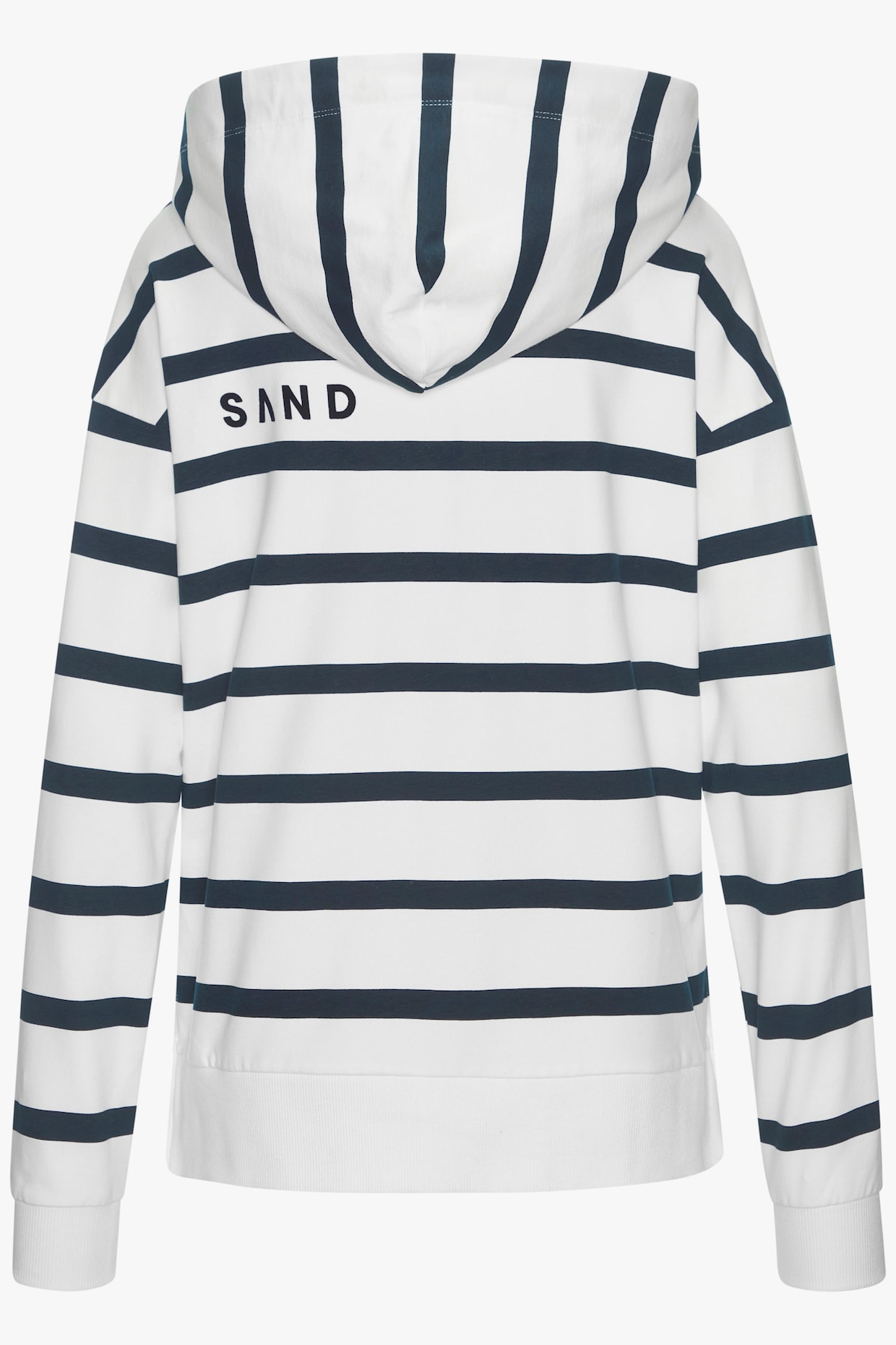 Elbsand Sweatshirt met capuchon - wit/marine