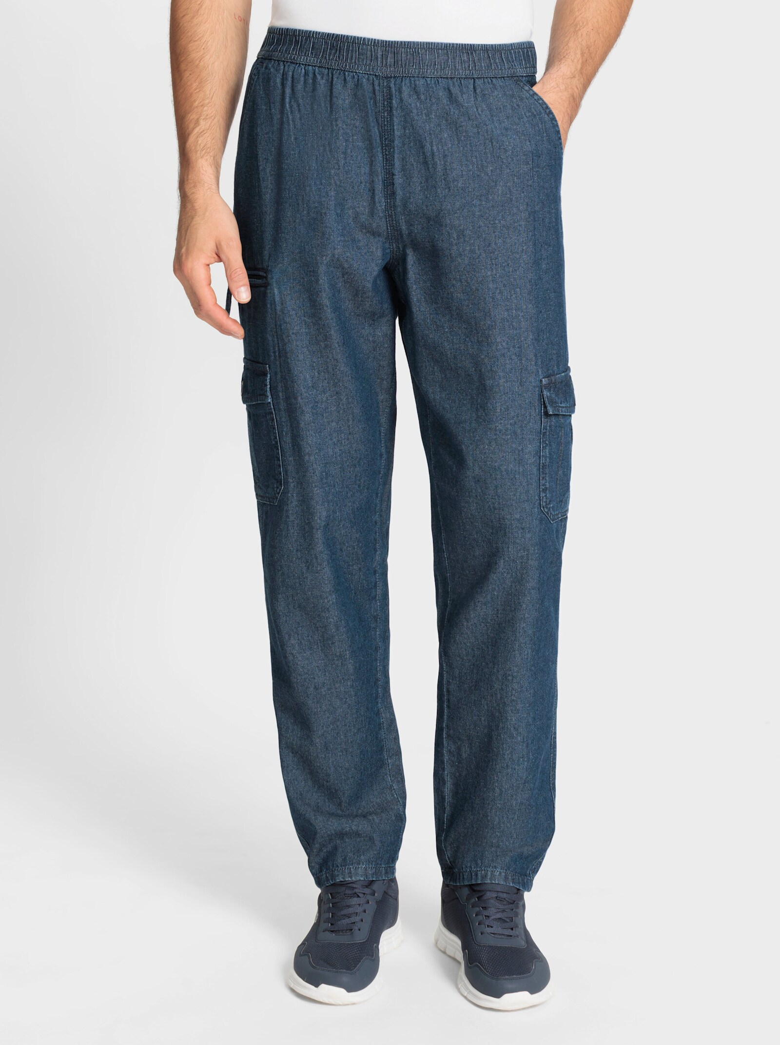 Catamaran Sports Freizeithose mit Cargo-Taschen - blue-stone-washed