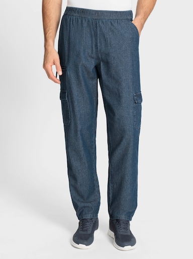 Catamaran Sports Freizeithose mit Cargo-Taschen - blue-stone-washed