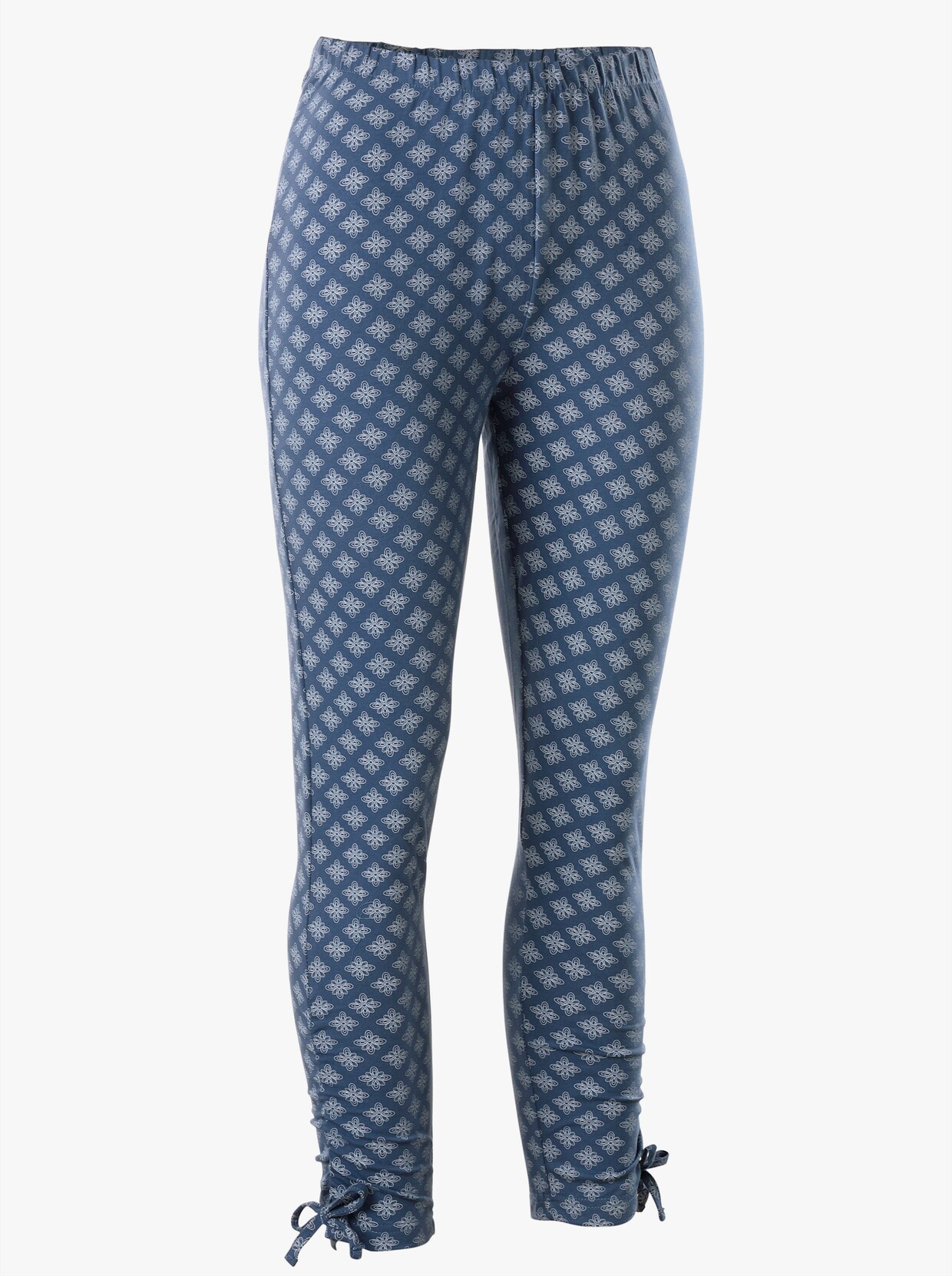 Leggings - jeansblau-gemustert