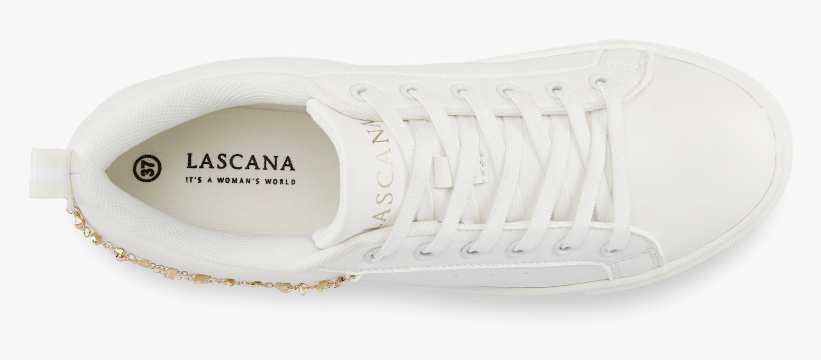 LASCANA Sneaker - weiß