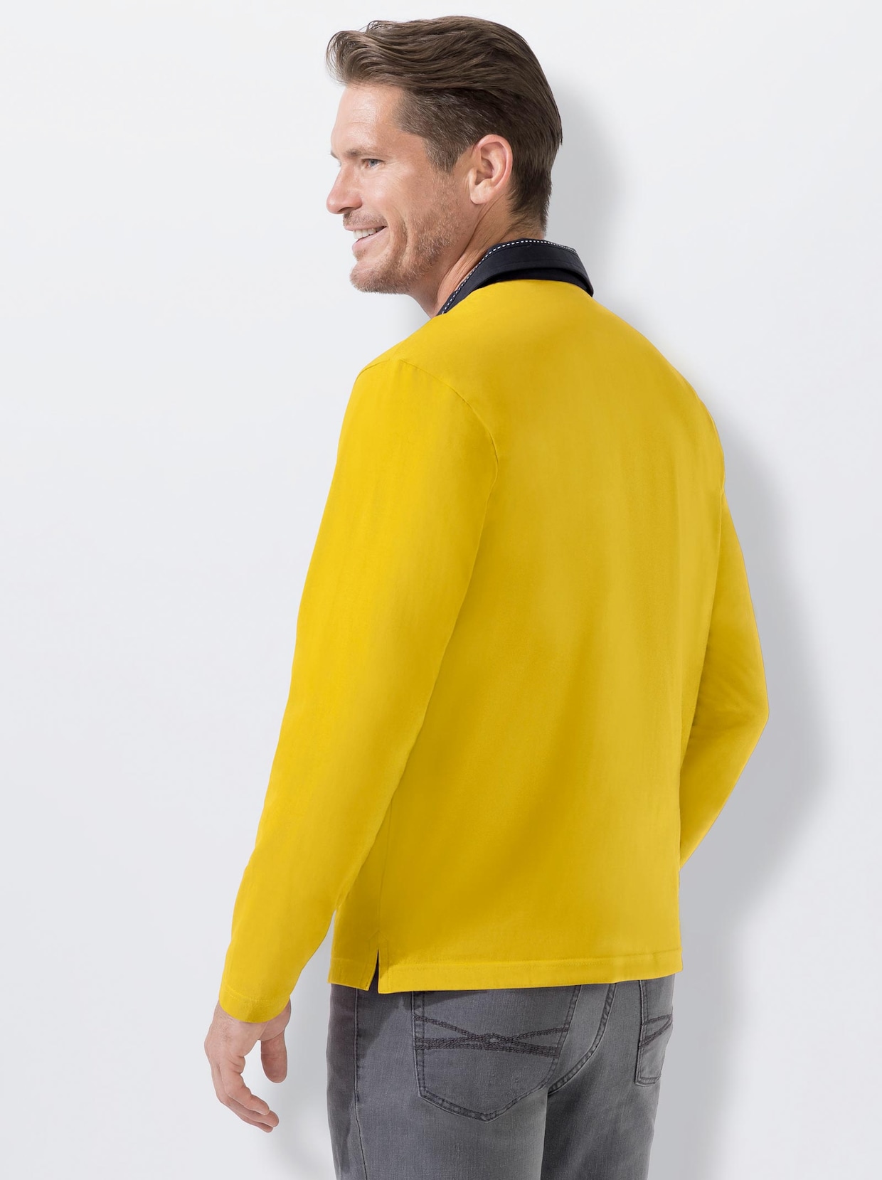 Catamaran Langarm-Shirt - gelb