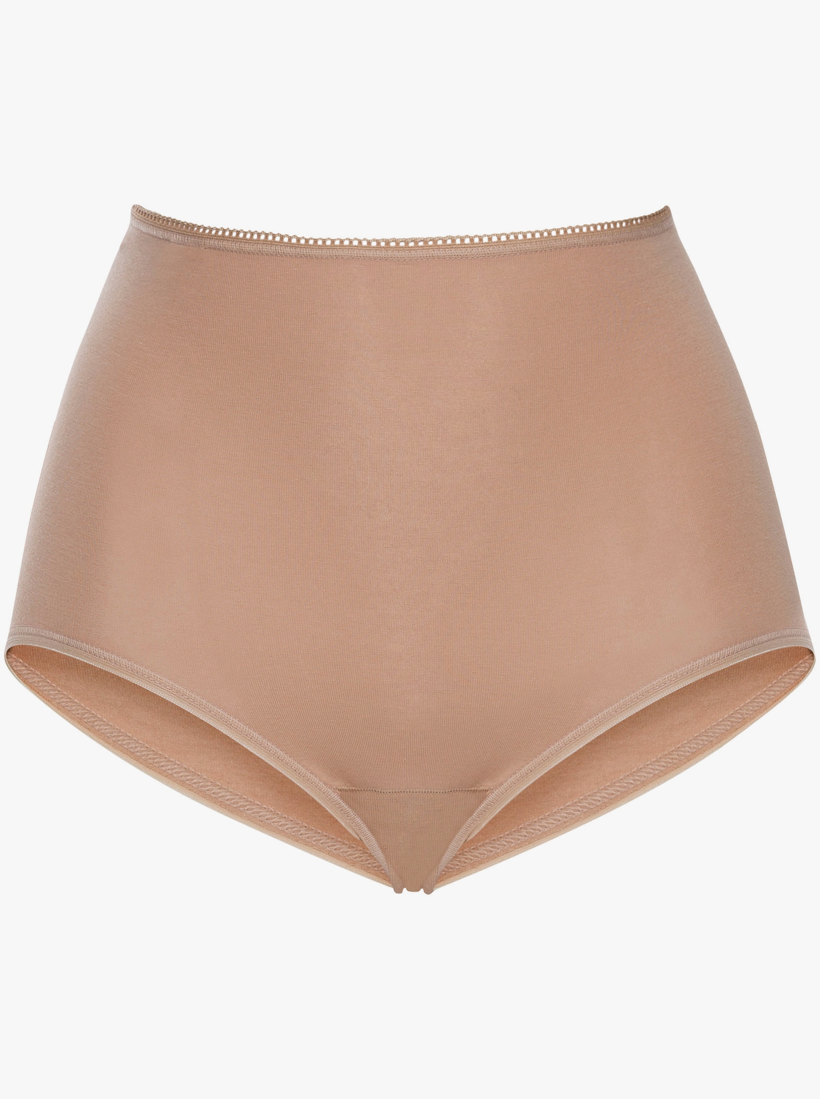 Sloggi Taillenslip mit Ziergummi am Bund - beige