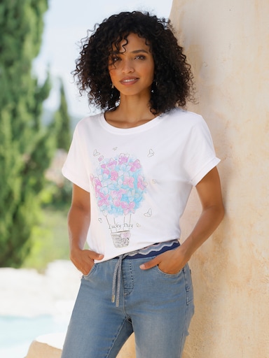 heine T-shirt à manches courtes - blanc