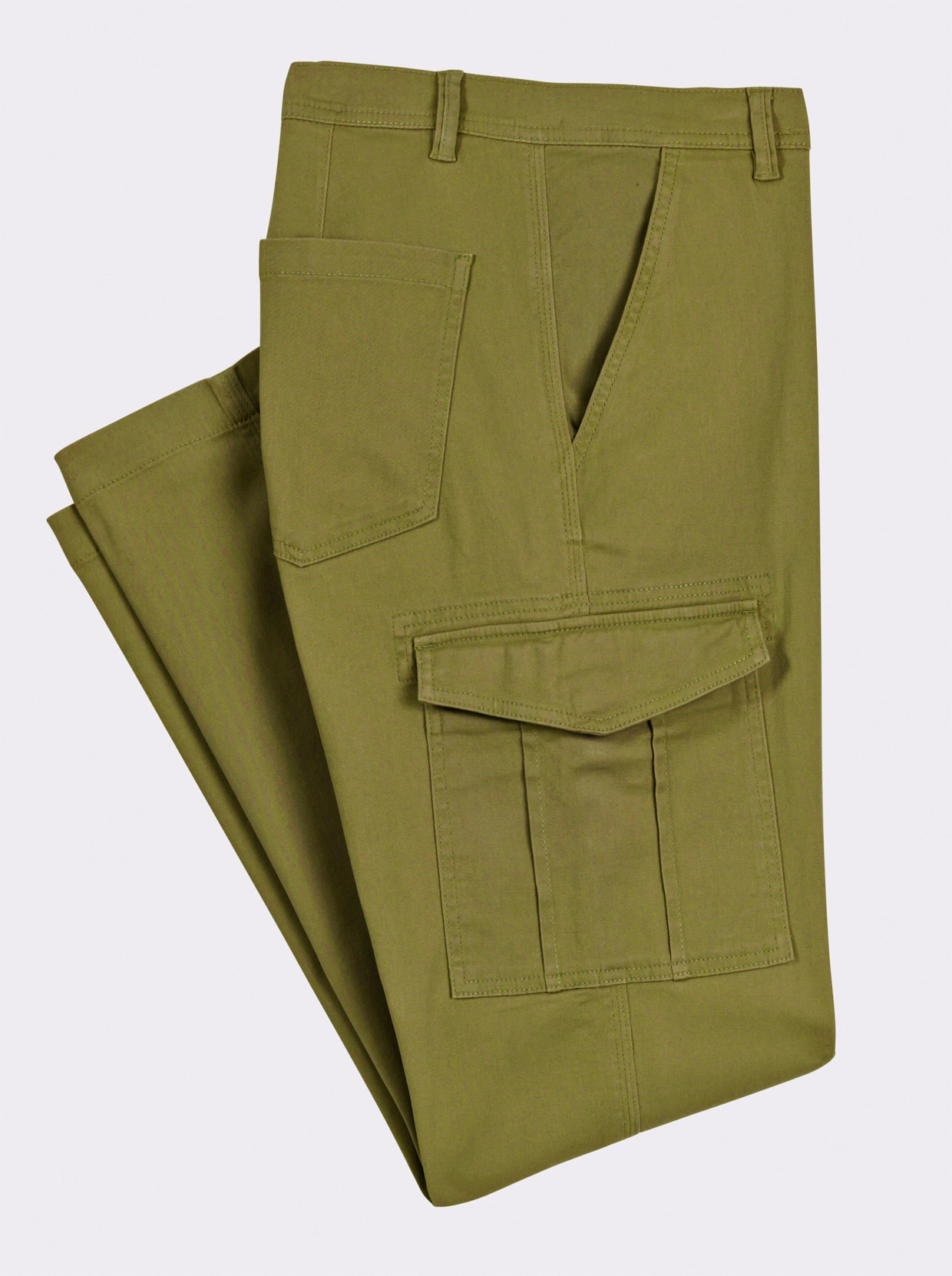 Twill-broek - kaki