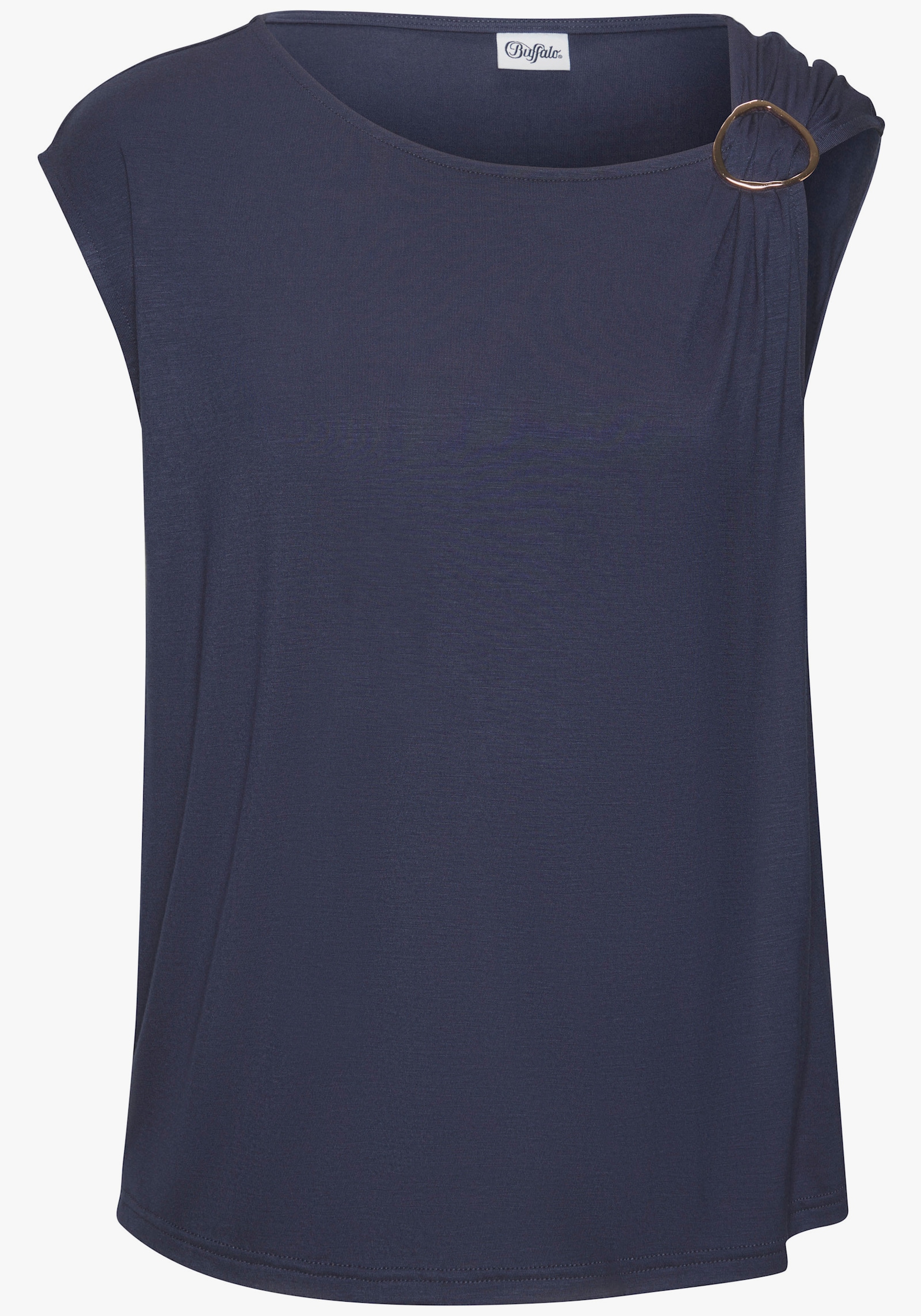 Vivance Kurzarmshirt - navy