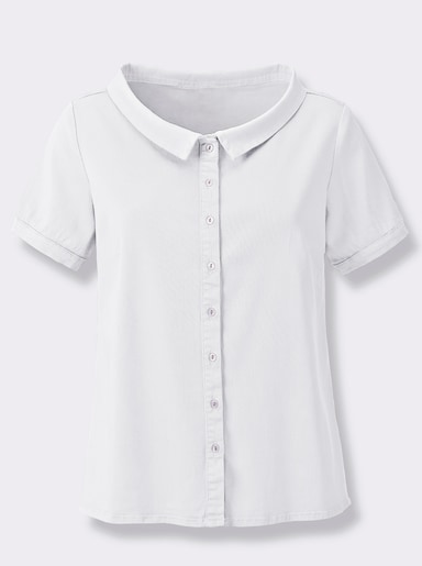 heine Bluse - weiss