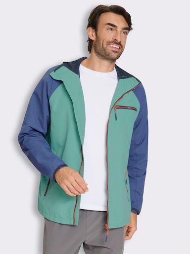 Catamaran Sports Funktionsjacke mit Kapuze - salbei-marine