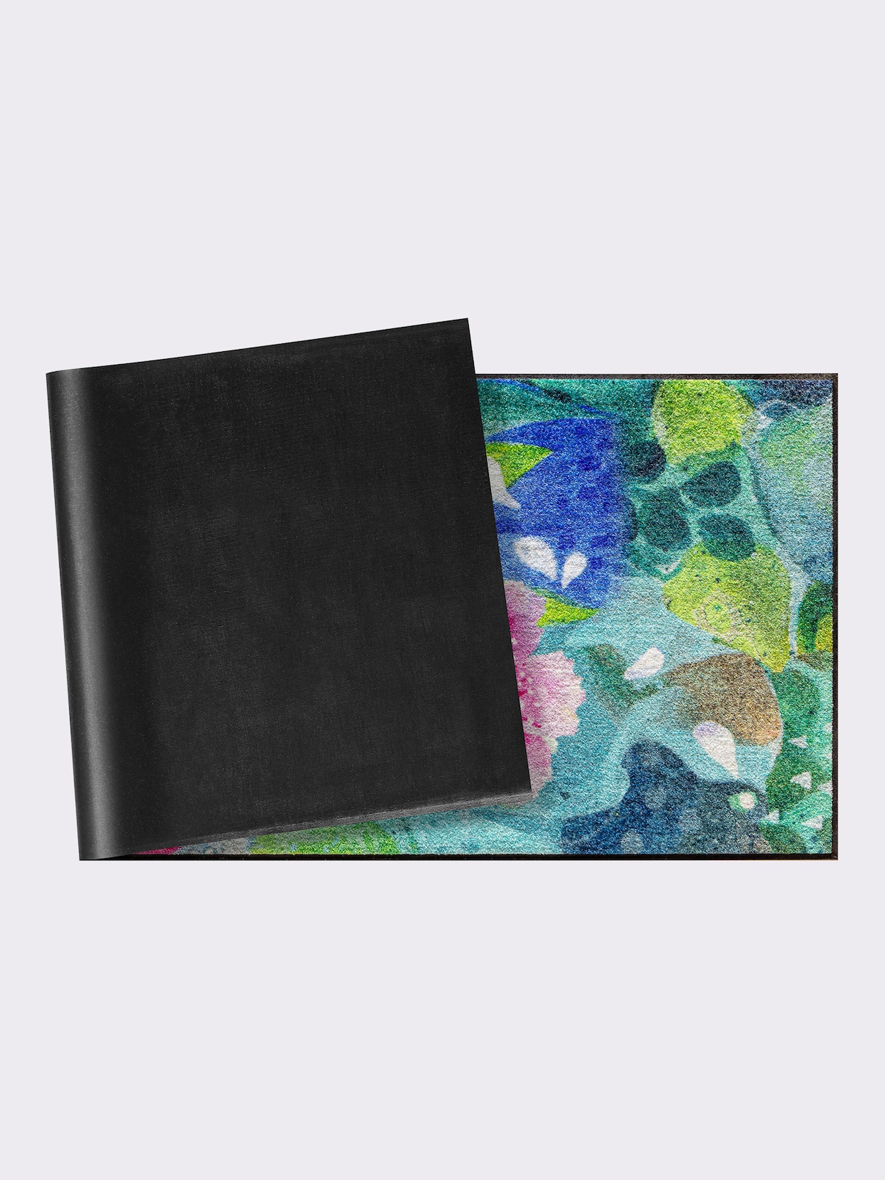 Salonloewe Fußmatte - grün-bunt