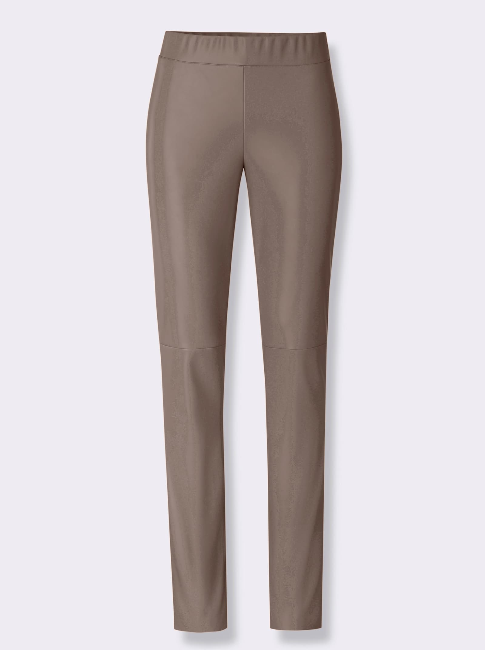 heine Pantalon en synthétique à la coupe flatteuse - taupe