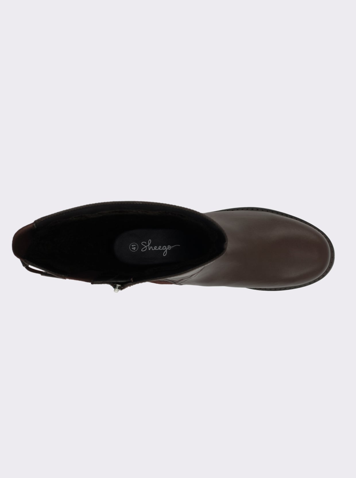 sheego Weitschaftstiefel - schoko