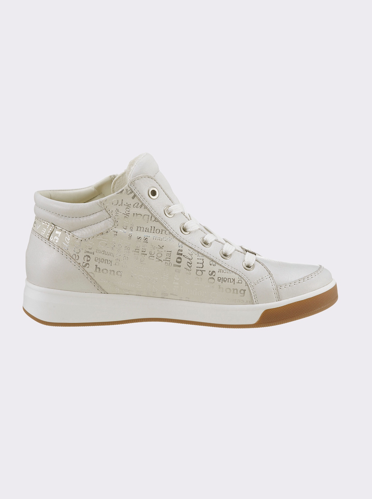 ARA Sneaker - wit geprint