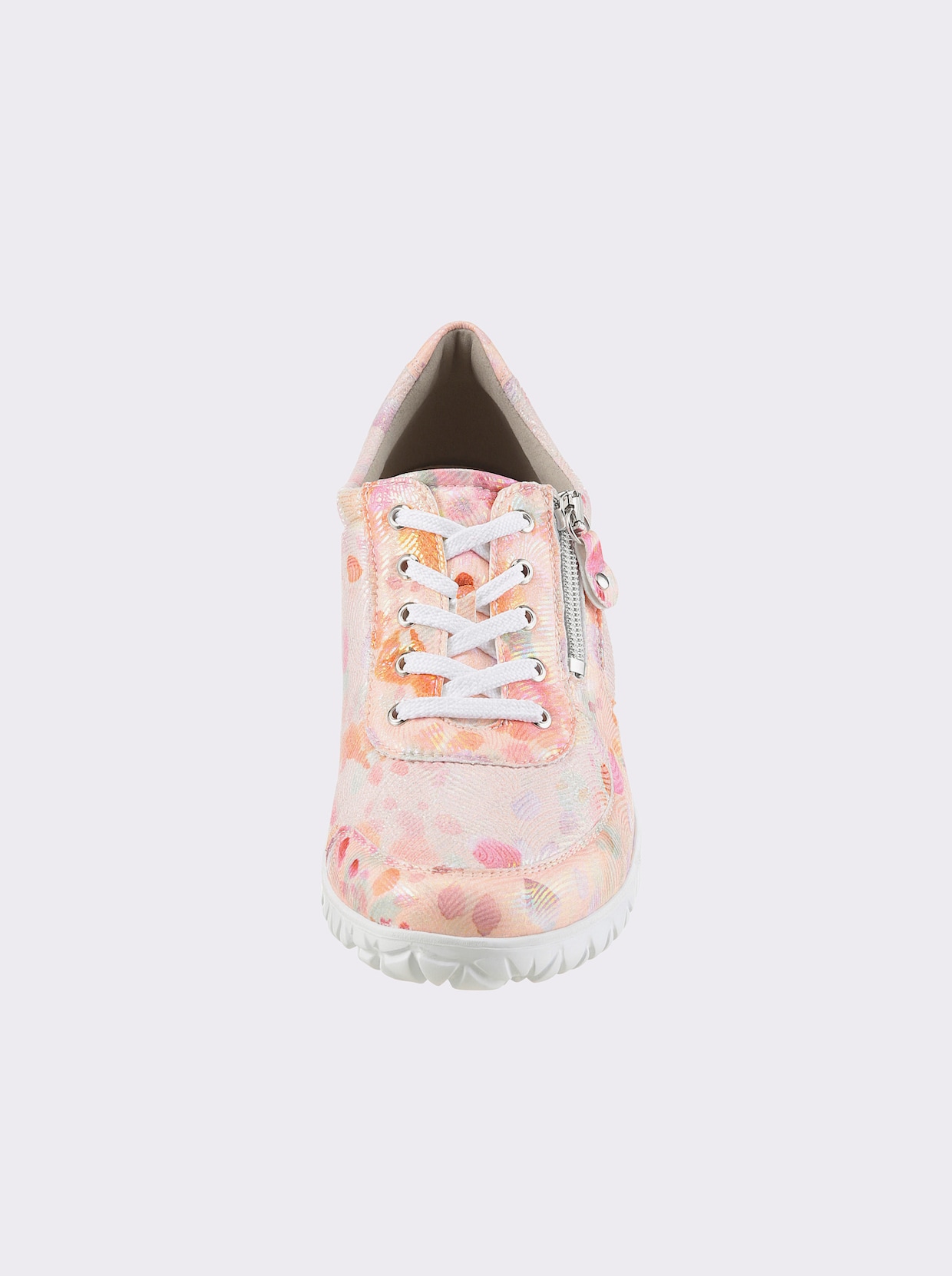 Waldläufer Sneaker - flamingo-bedruckt