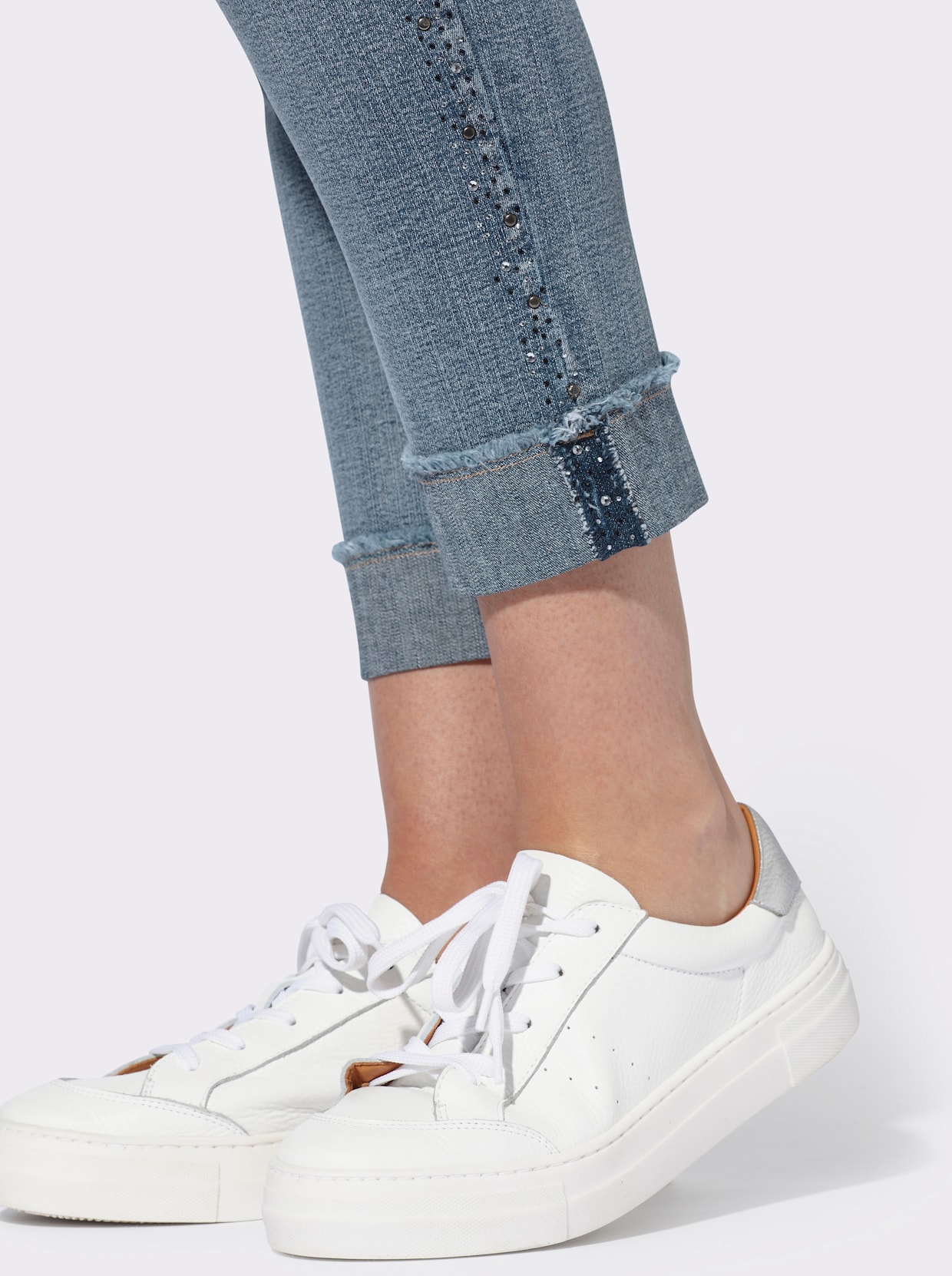 heine Jeans - blue-stone-washed