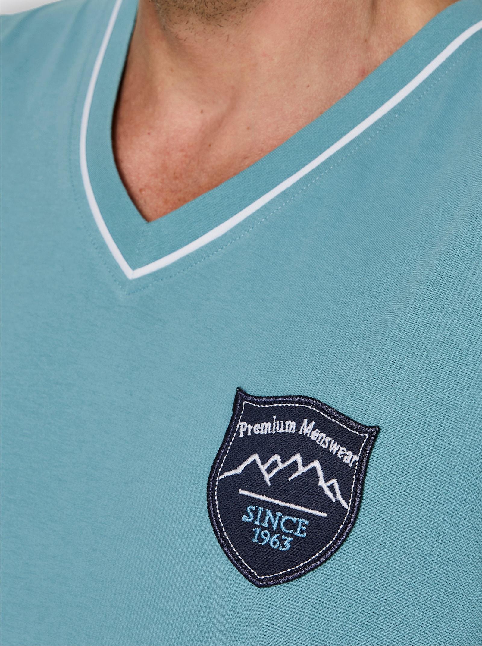 wäschepur men Schlafanzug-Shirt - ozean