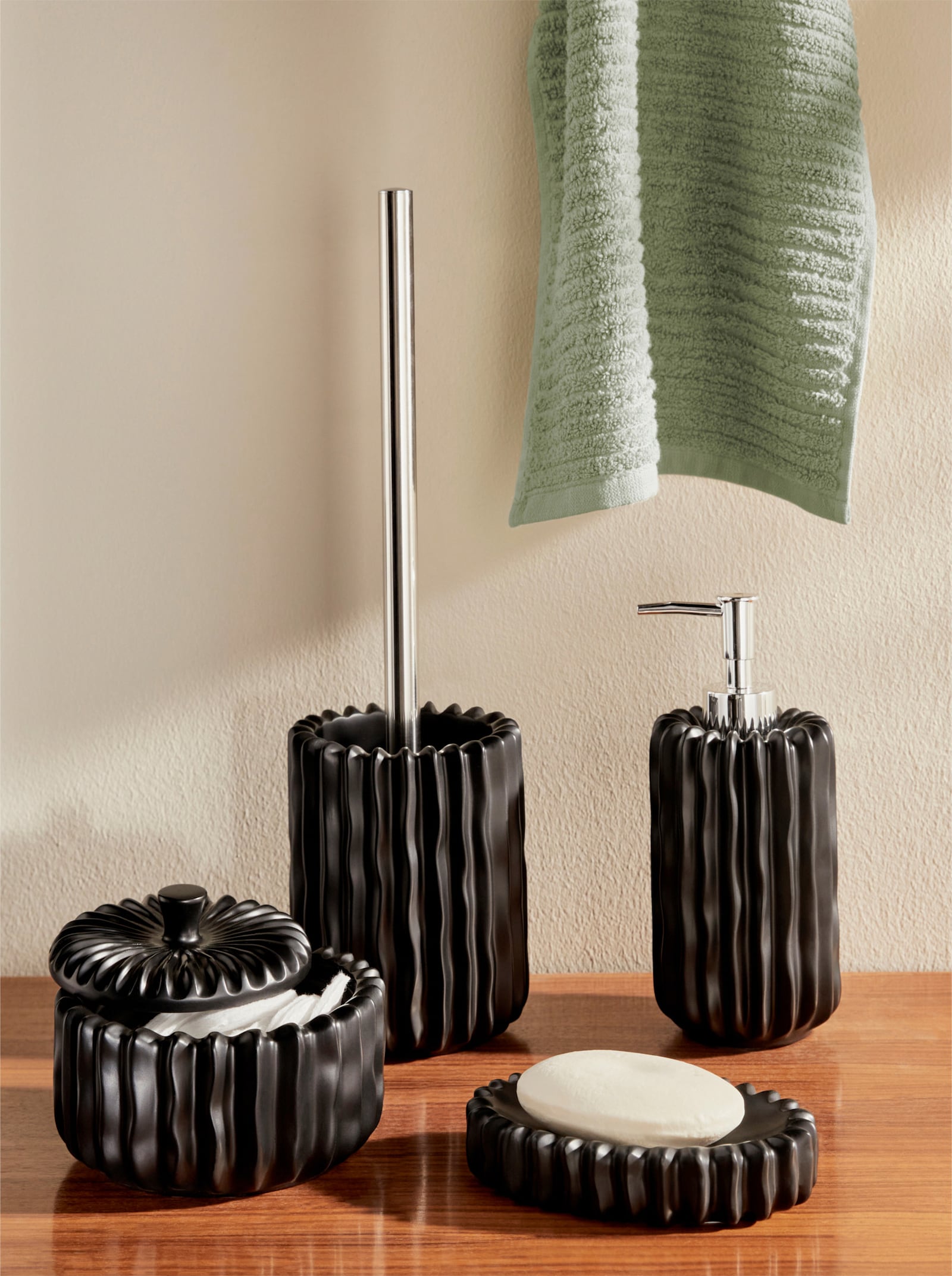 heine home Bad-Accessoires - schwarz