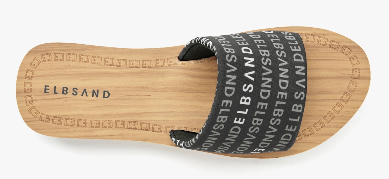 Elbsand Badslippers - zwart