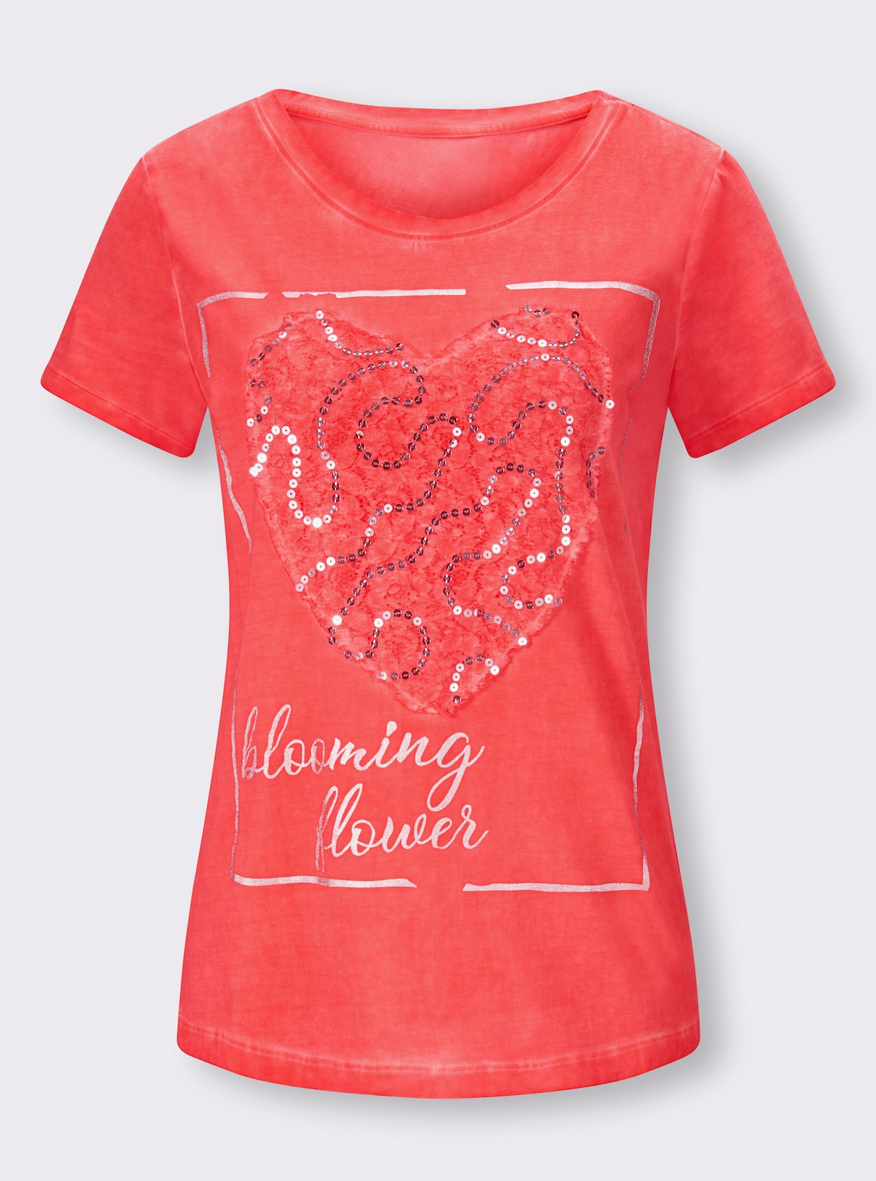 heine Shirt met korte mouwen - langoustine