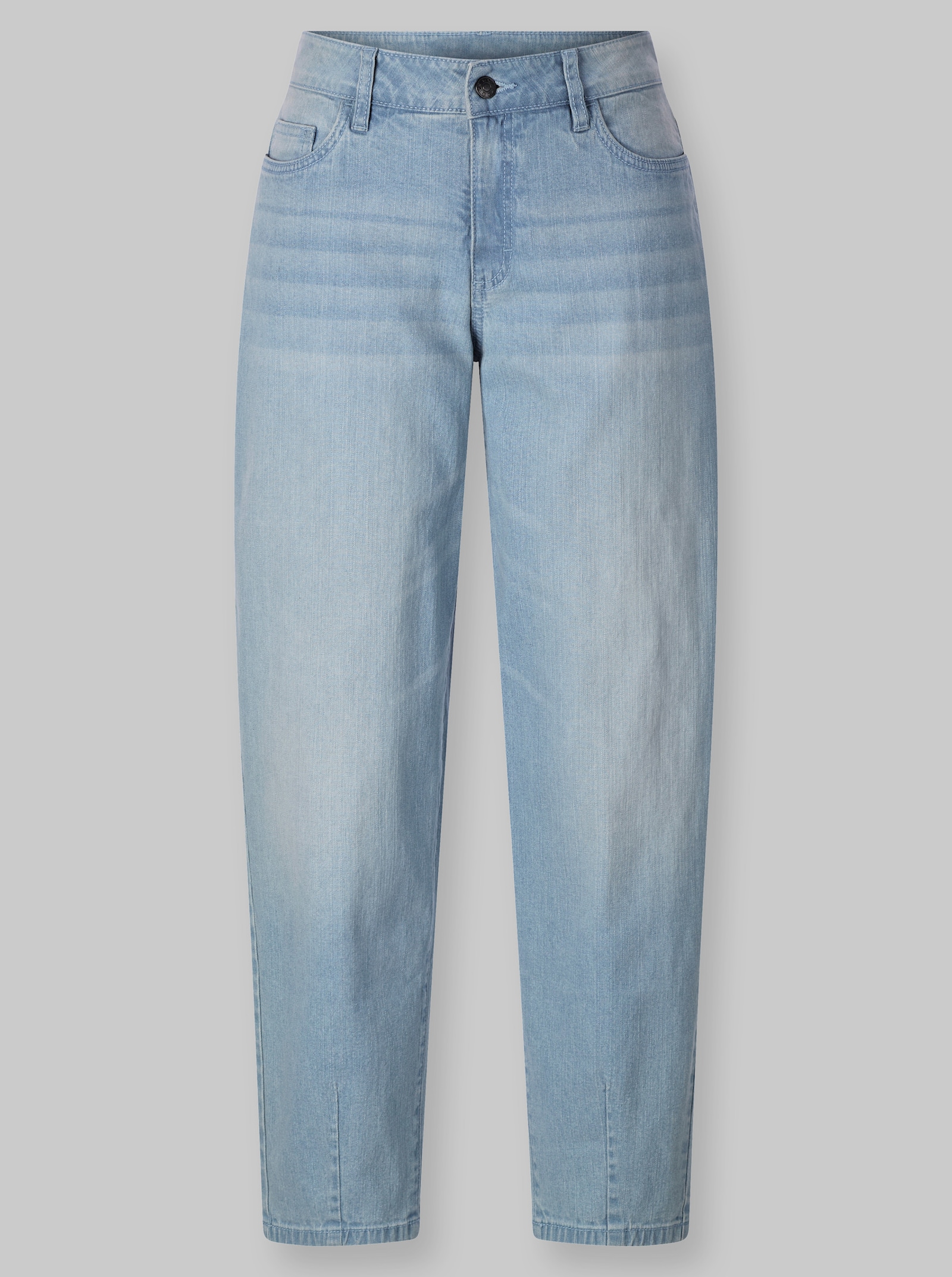heine 5-Pocket-Hose im Barrel-Schnitt - blue-bleached