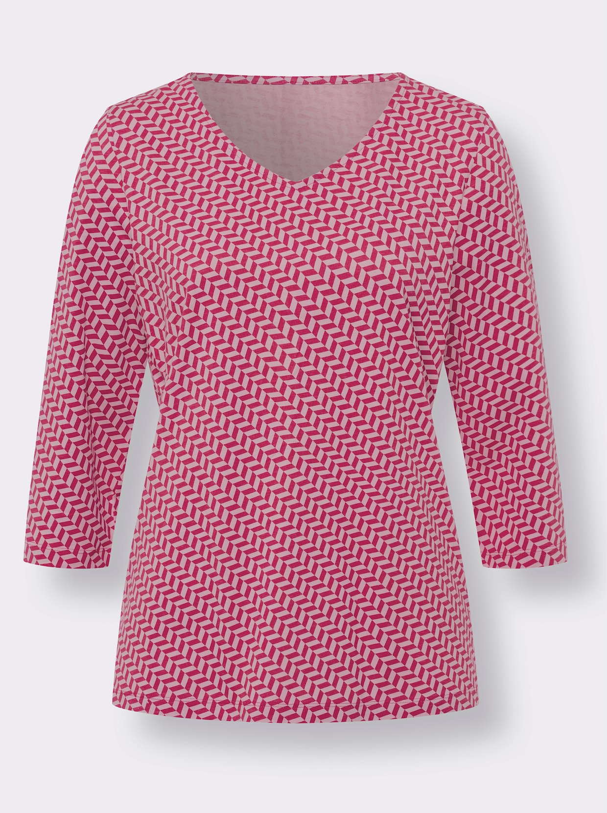 Shirt met 3/4-mouw - pink/roze
