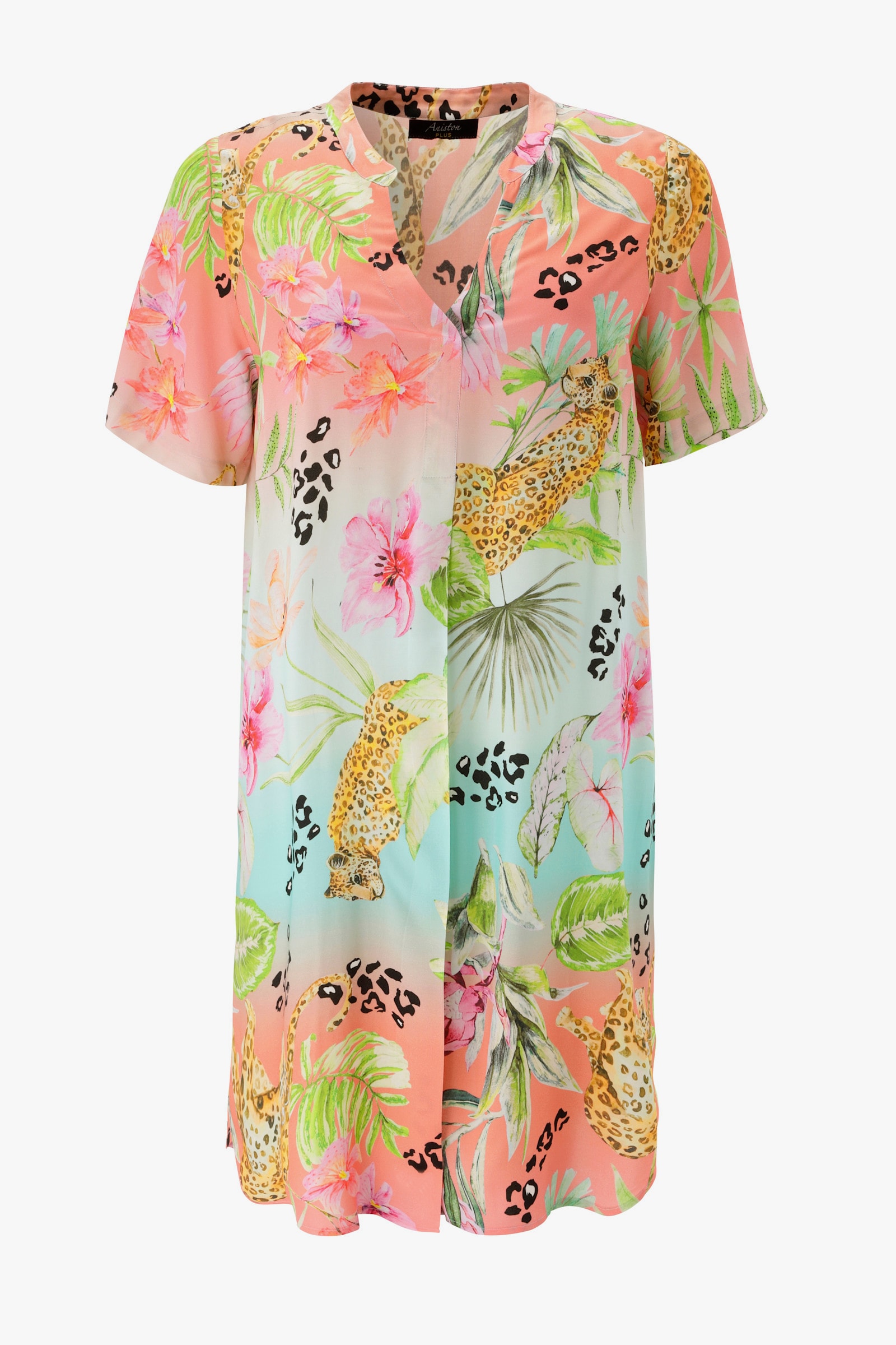 Aniston PLUS Blusenkleid - bunt