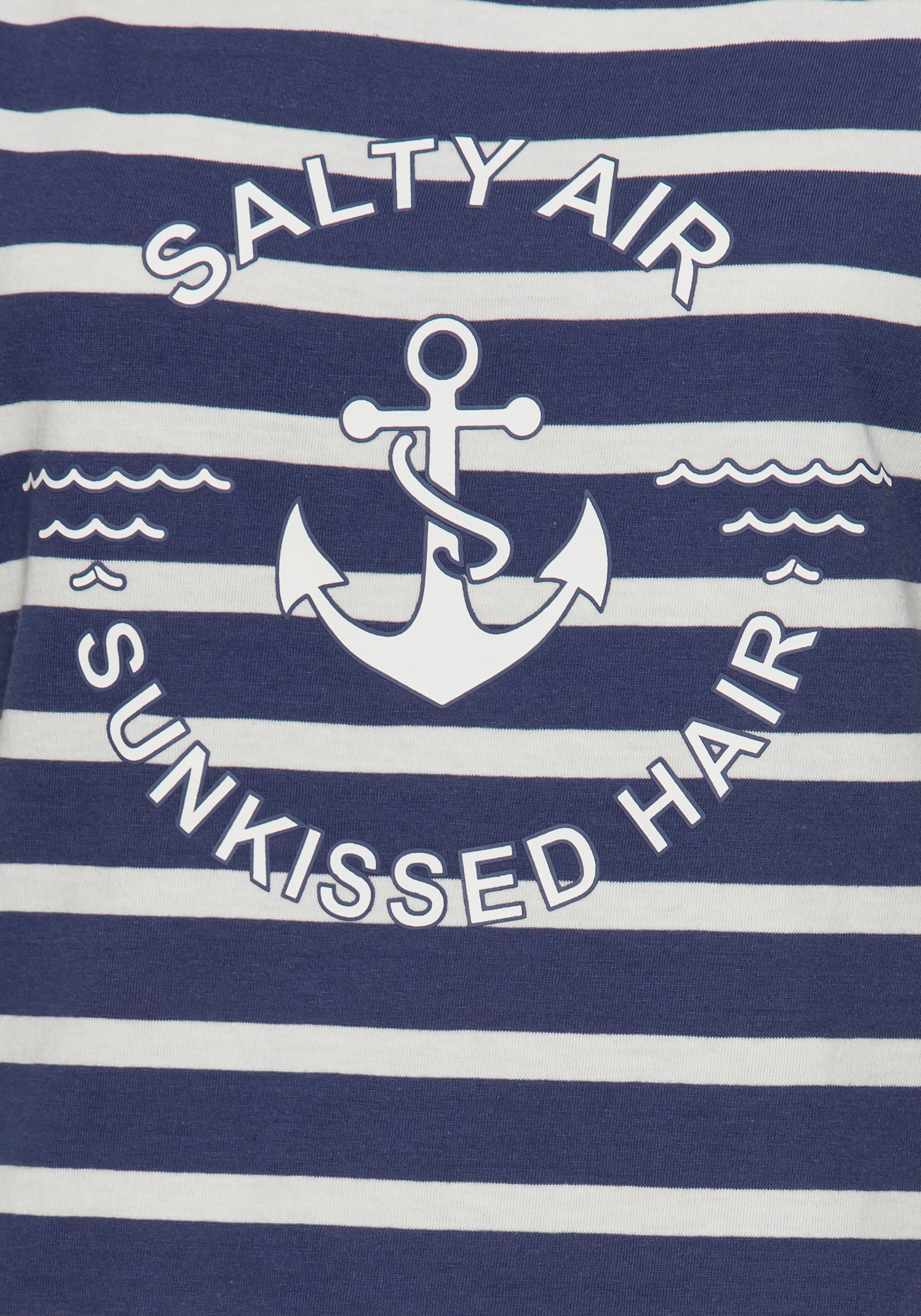 H.I.S T-shirt - donkerblauw