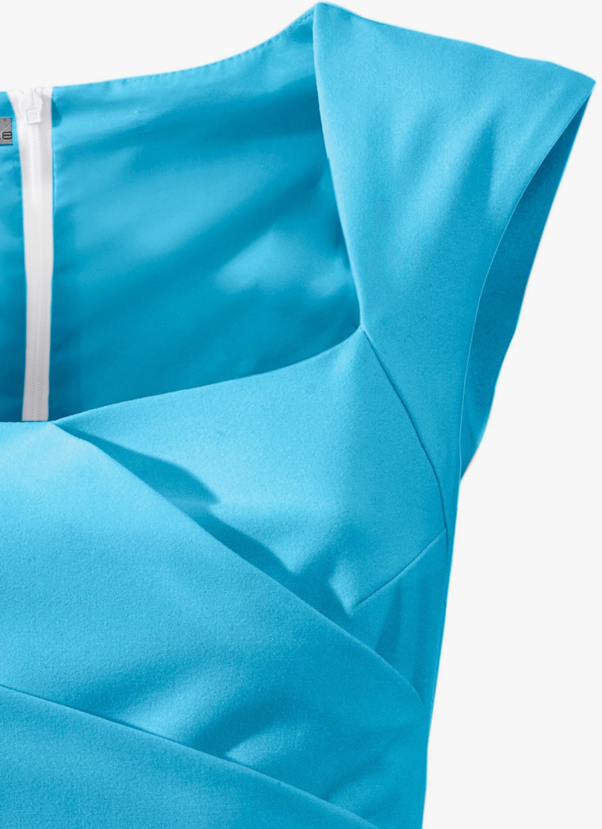 heine Robe fourreau - turquoise