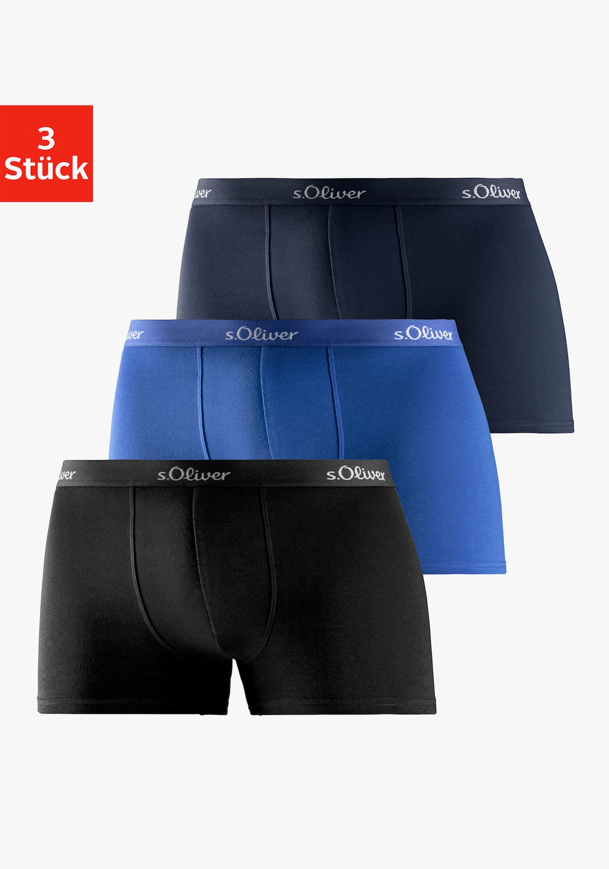 s.Oliver Boxer - navy / blau / schwarz